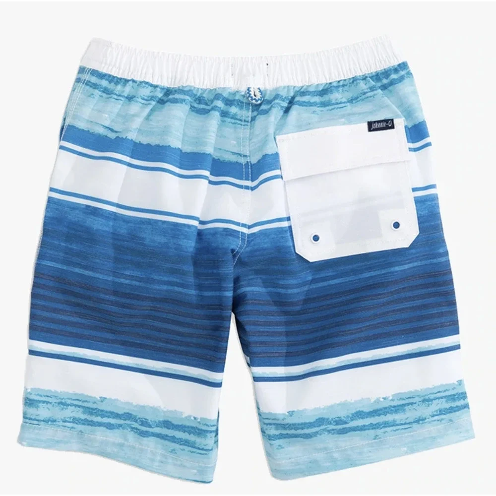 JOHNNIE-O BOYS MARLIN TRELLIS JR. HALF ELASTIC SWIM TRUNKS SHORTS BOARDSHORT 16